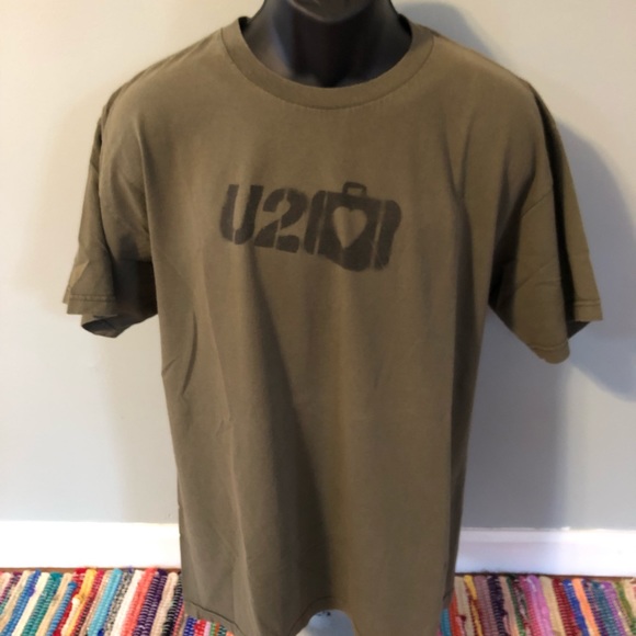 Vintage U2 Concert Tour Shirt Band 